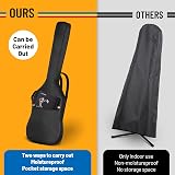 CAHAYA Guitar Dust Cover Bag Bass Soft Cover Durable Water-Resistant view 3