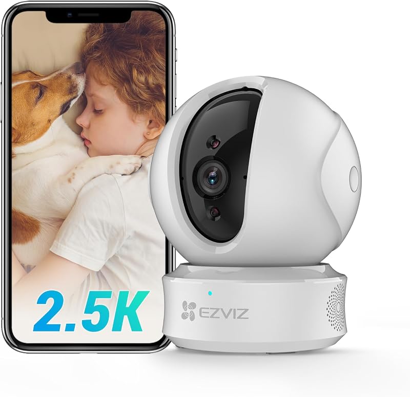 EZVIZ C6CN 4MP 2.5K Indoor Wireless Pan Tilt Pet Baby Monitor Auto Tracking