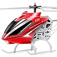 SYMA RC Helicopter, S39 Aircraft with 3.5 Channel,Bigger Size, Sturdy Alloy Material, Gyro Stabilizer and High &Low Speed -Red