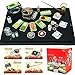 ORCARA Miniature Dollhouse Spicy Chinese Fondue Hotpot Toy Figure Doll Set of 8