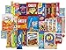 The Groove Box Variety Snack Box Assorted Chips, Snacks, Bars and More Over 40 Snack Items Care Package To Share and Send Friends, College Students, Military, Road Trip Snack Box
