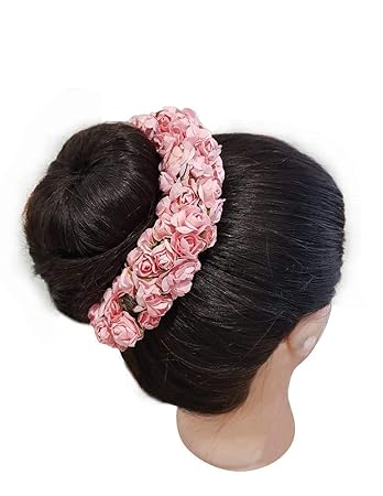 Buy Leysin Bridal Gajra For Women Bun Hair Accessories Set Multi