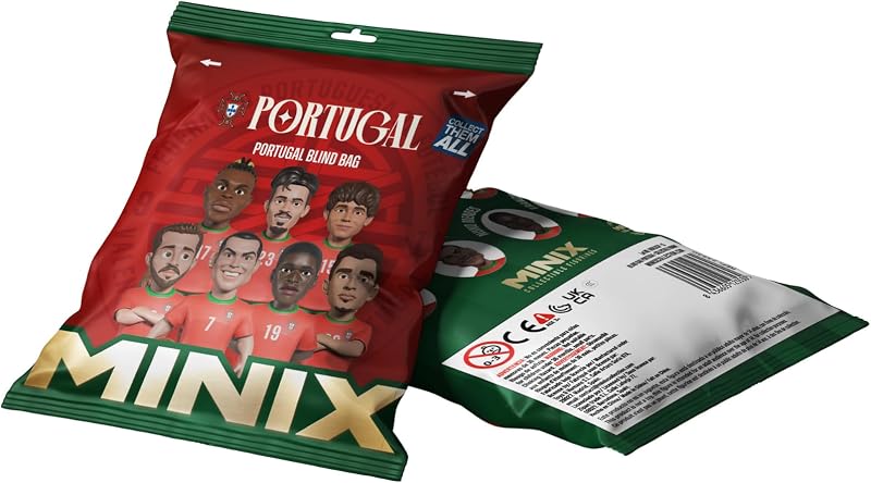 - World Cup Football Stars Mini Format - Portugal - Bolsa Sorpresa - Figura Coleccionable de 7 cm