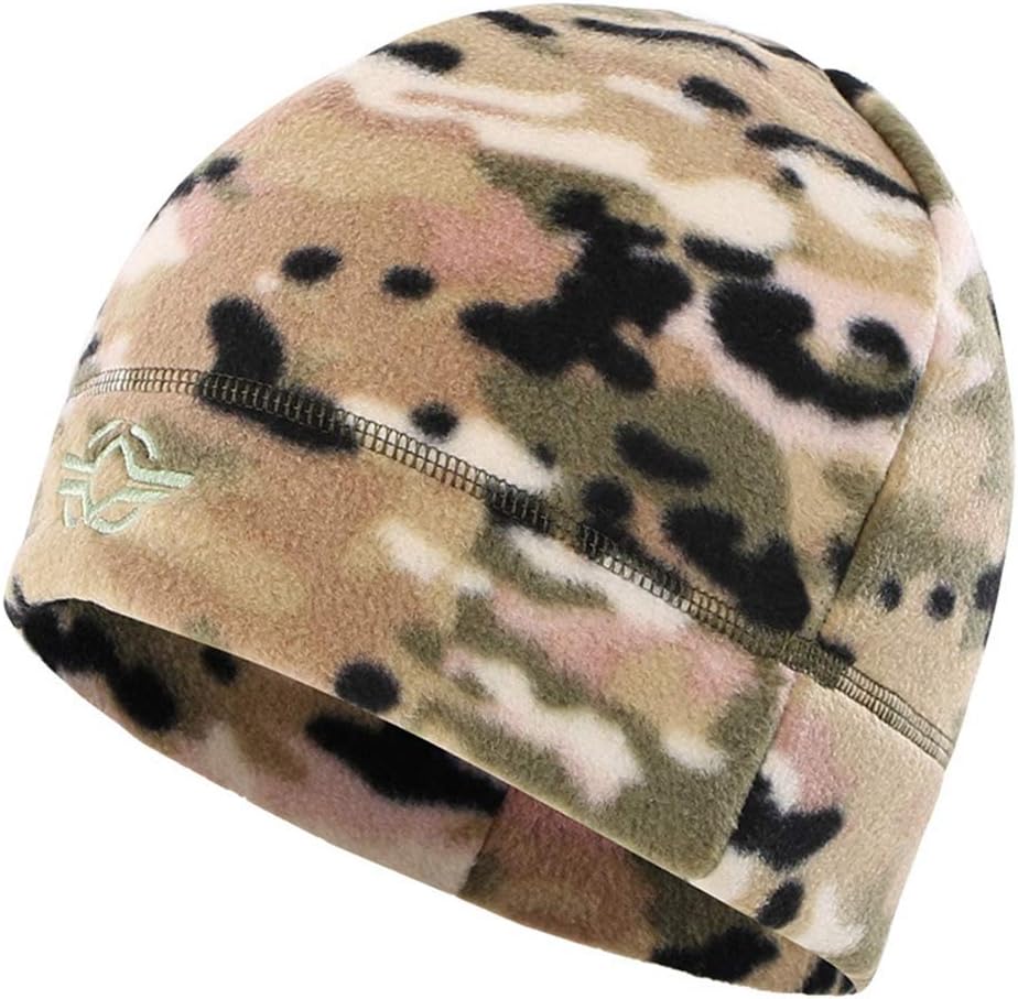Unisex Winter Beanie Hat Military Tactical Fleece Casual Outdoor Sports Thick Bonnet