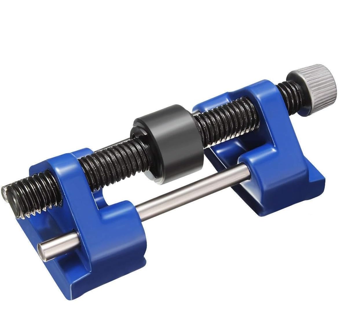 Honing Guide Jig for Sharpening System Adjustable Stainless Steel Honing Guide Chisel Plane Iron Planers Blade (Blue)