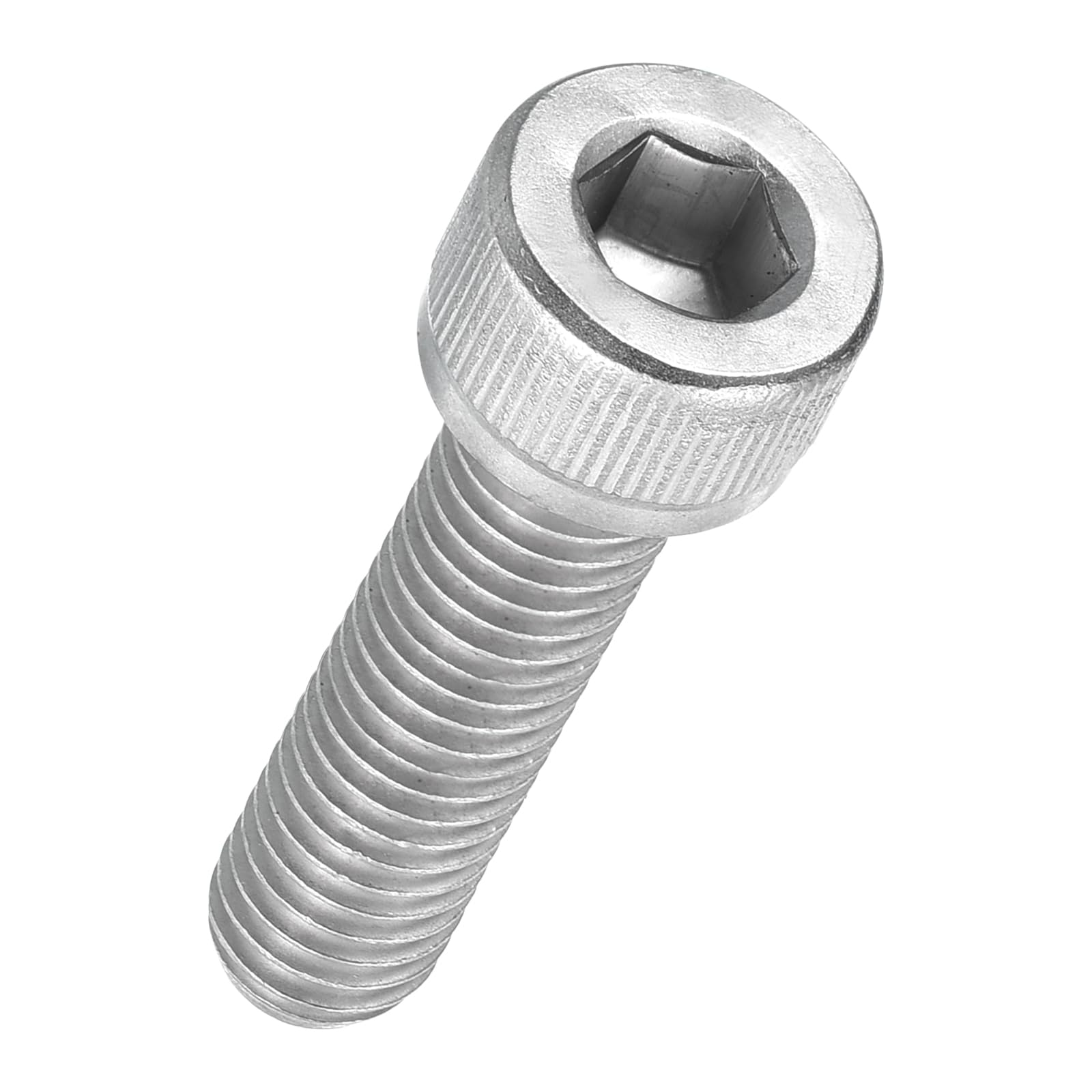 Kozelo 10pcs Socket Head Cap Screws - [M8-1.25 x 28mm] 304 Stainless Steel Allen Socket Drive for Electrical Motor 3D Printing Fan Engine Replacement Use, Silver — image 1