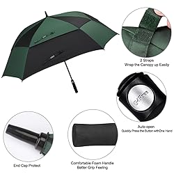 G4Free Extra Large Golf Umbrella 68 inch Square