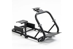 Hottoby G29 Driving Simulator Cockpit Racing Wheel Stand Fit for Logitech G27 G920 Racing wheel, Steering wheel, Gaming Steer