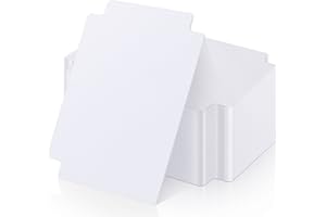 TIOPLIOR 60 Pcs Trading Card Dividers White Card Separators with Tabs Blank Card Box Card Divider Cards for Sports Games, 2.71 x 3.8 Inches Fit for MTG TCG Sports Cards Card Games