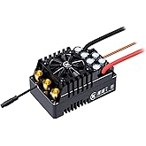 XC E5 Sensored Brushless ESC for RC Car, 6-12S Lipo,200A Continuous Current,8-25A、6.0/7.4/8.4V BEC,Applicable to 1/5、1/6,Support Turbo Timing and APP Control
