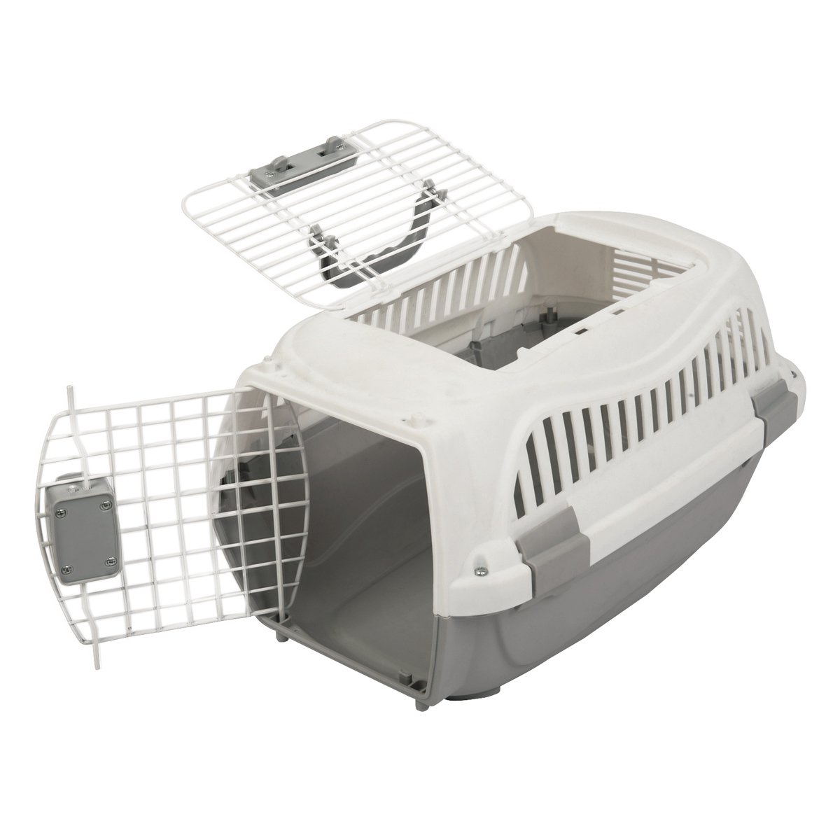 Favorite 22Inch Portable Two Door Top Load Pet Plastic Carrier Crate