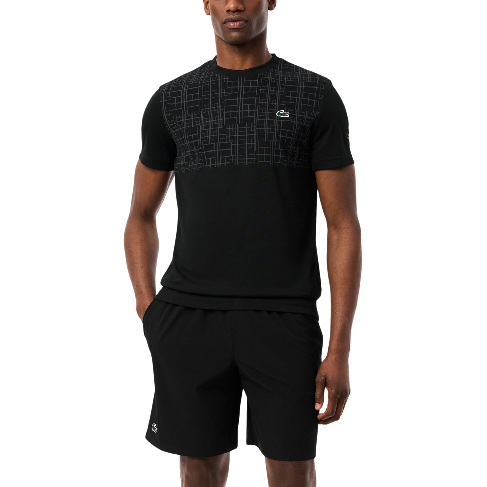 Lacoste Sport Tennis x Novak Djokovic Shorts Black/Gold