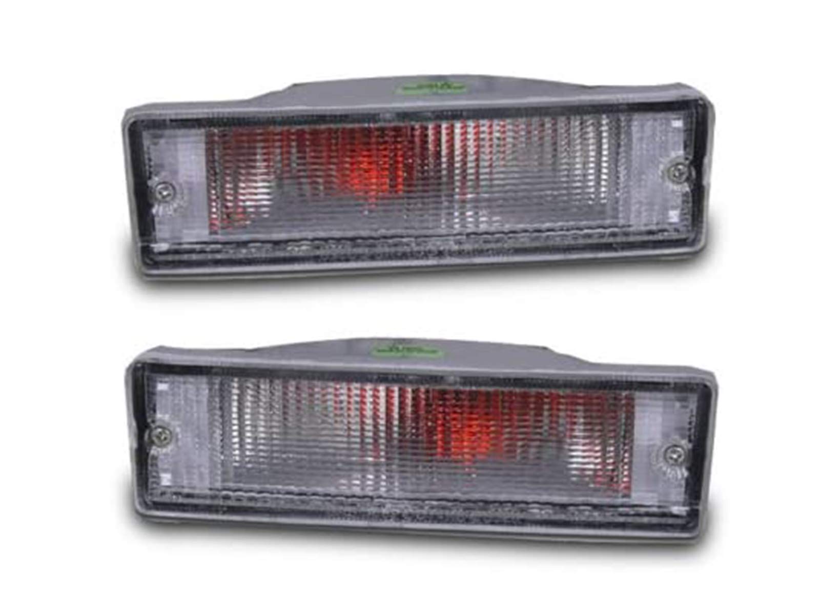 SPPC Bumper Lights Clear For Nissan Hardbody Pickup (Pair) Turn