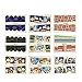 ALLYDREW 48 Sheets Winter Wonderland Nail Art Decals Water Transfer Nail Decal Sheets