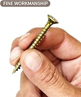TOPYWMSP 4x30mm Flat Head Wood Screws Zinc Galvanized 100pcs view 7