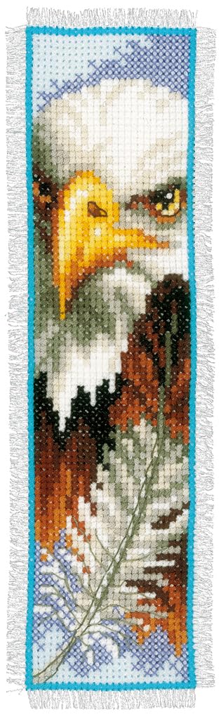 Vervaco Counted Cross Stitch Kit: Bookmark: Eagle