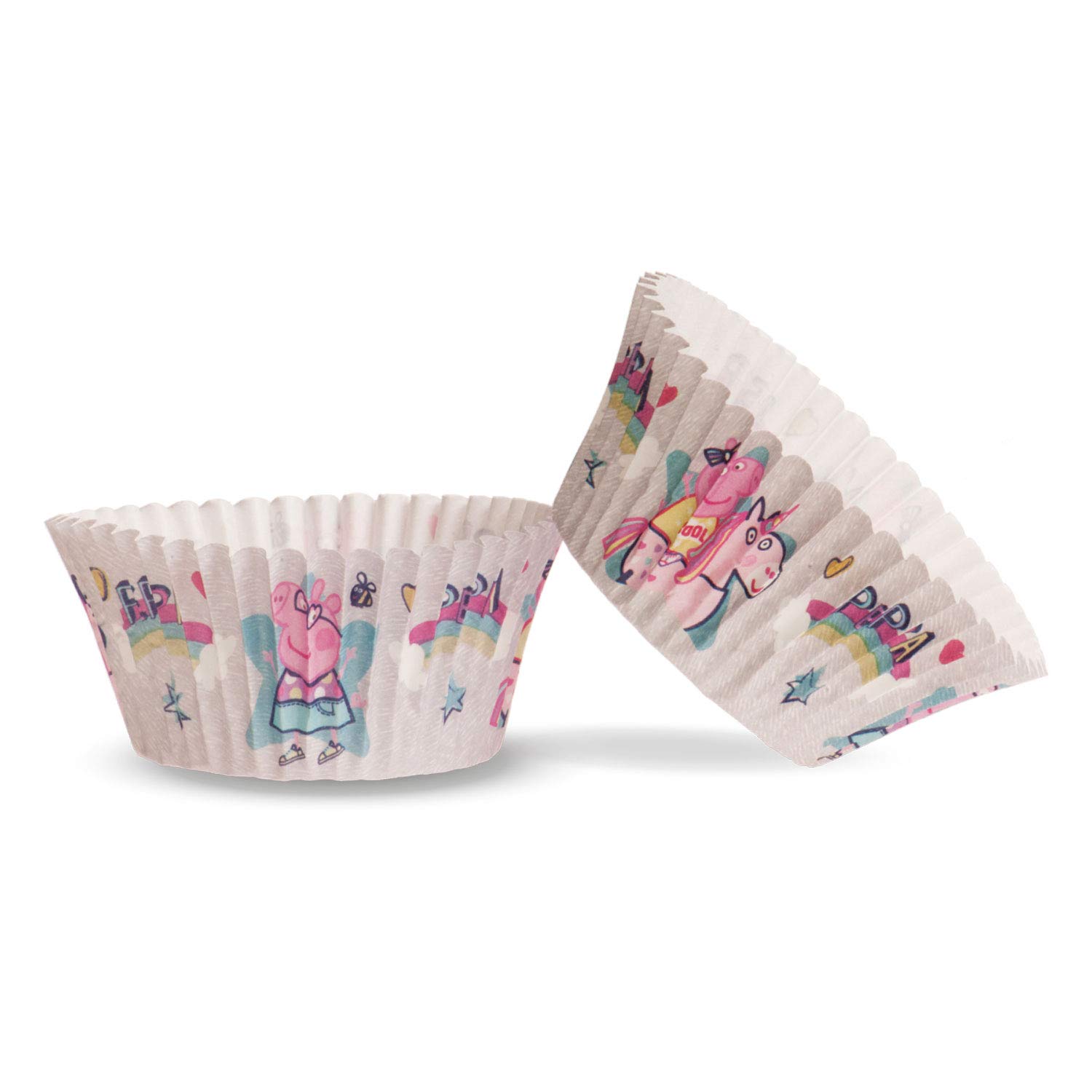 Dekora Peppa Pig Cupcake Cases Paper, 0.05 kg, 339260