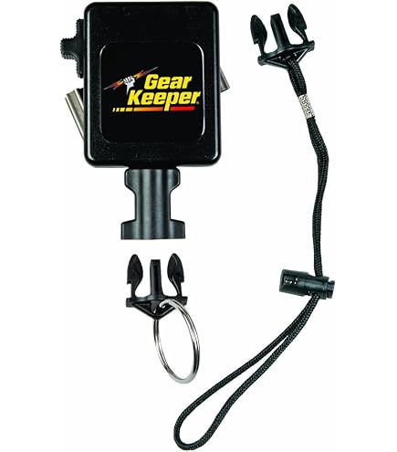 Gear Keeper Micro Key/Tool Retractor – 36" Extension, 2.5 Oz Force, 50 Lb Break Strength, With Snap Clip