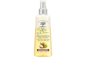 Le Petit Olivier Nutrition No Rinse Hair Detangler - Olive, Shea, Argan Oils - Detangles and Repairs - Enriched With Natural 