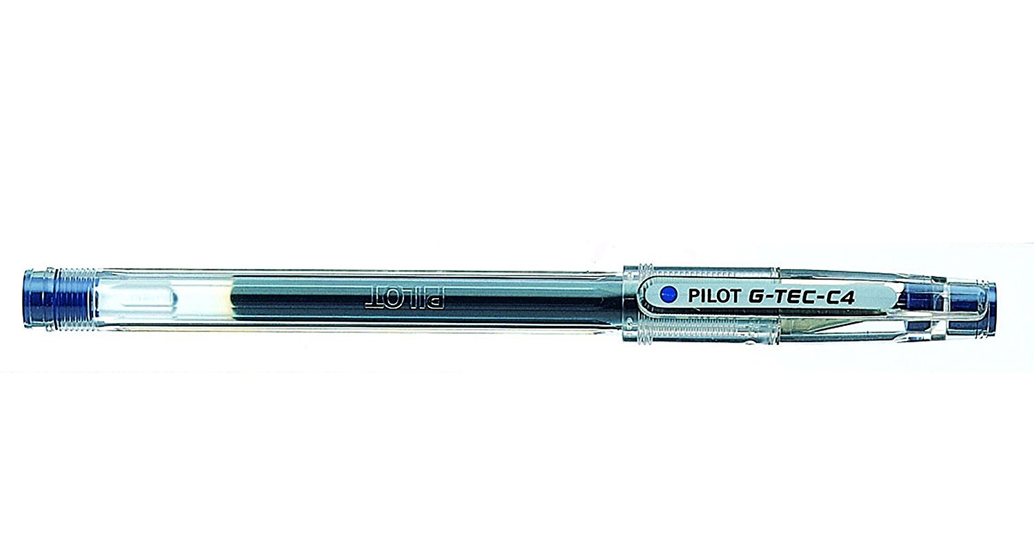 Pilot G - Tec C4 Gel Microtip Rollerball 0.4 mm (Box of 12) - Blue
