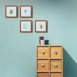 Egofine 8x8 Picture Frames 4 Pack Covered by