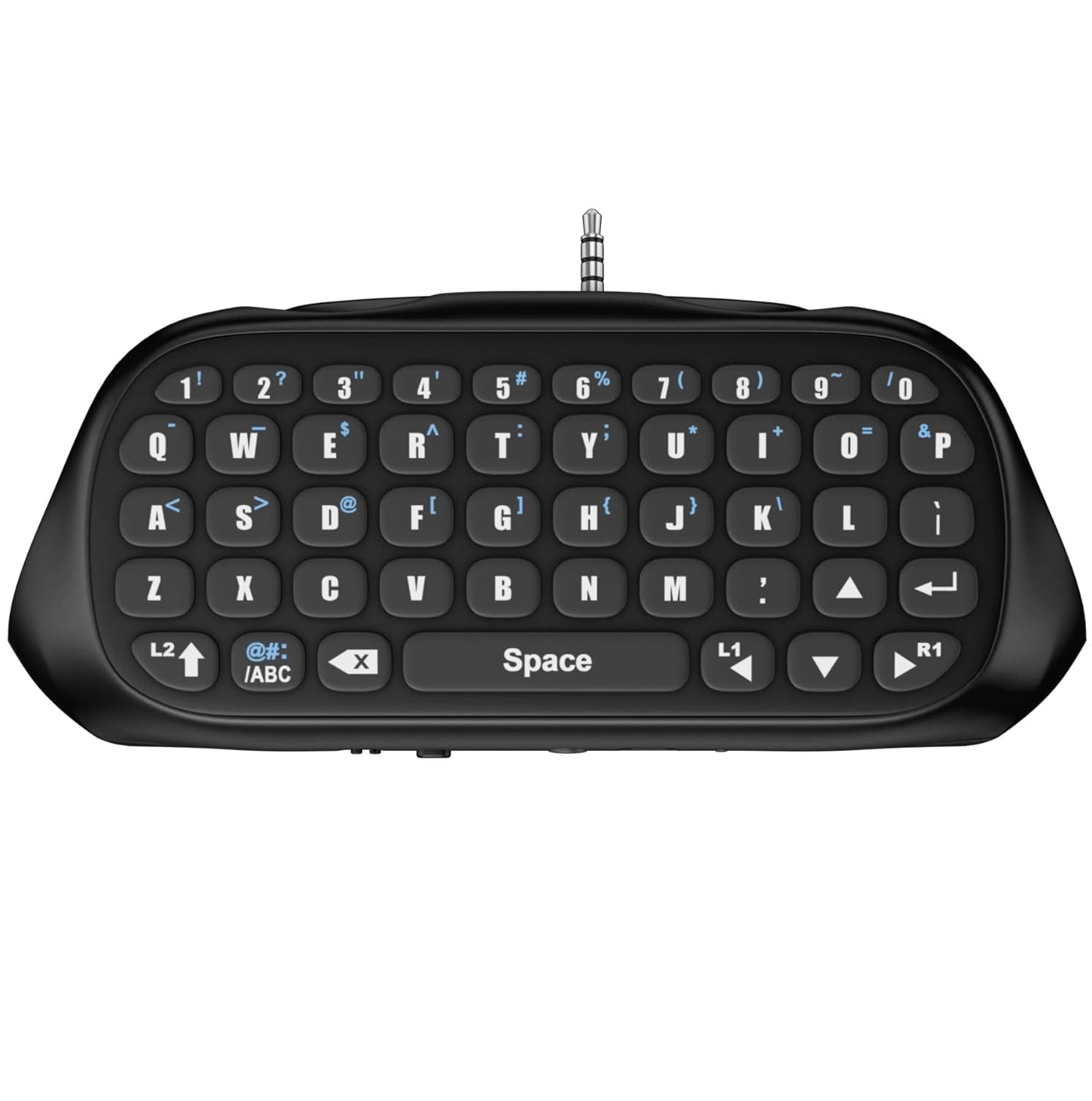 Amazon.com: Gamers Digital Mini Bluetooth Keyboard Chatpad for Playstation  4 - Black PS4: Computers & Accessories