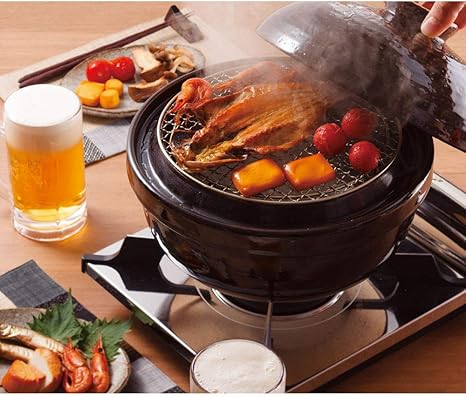 Amazon 長谷園 いぶしぎん 煙の出ない燻製鍋 小 Wx0531 鍋 フライパン オンライン通販