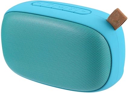 small blue speaker