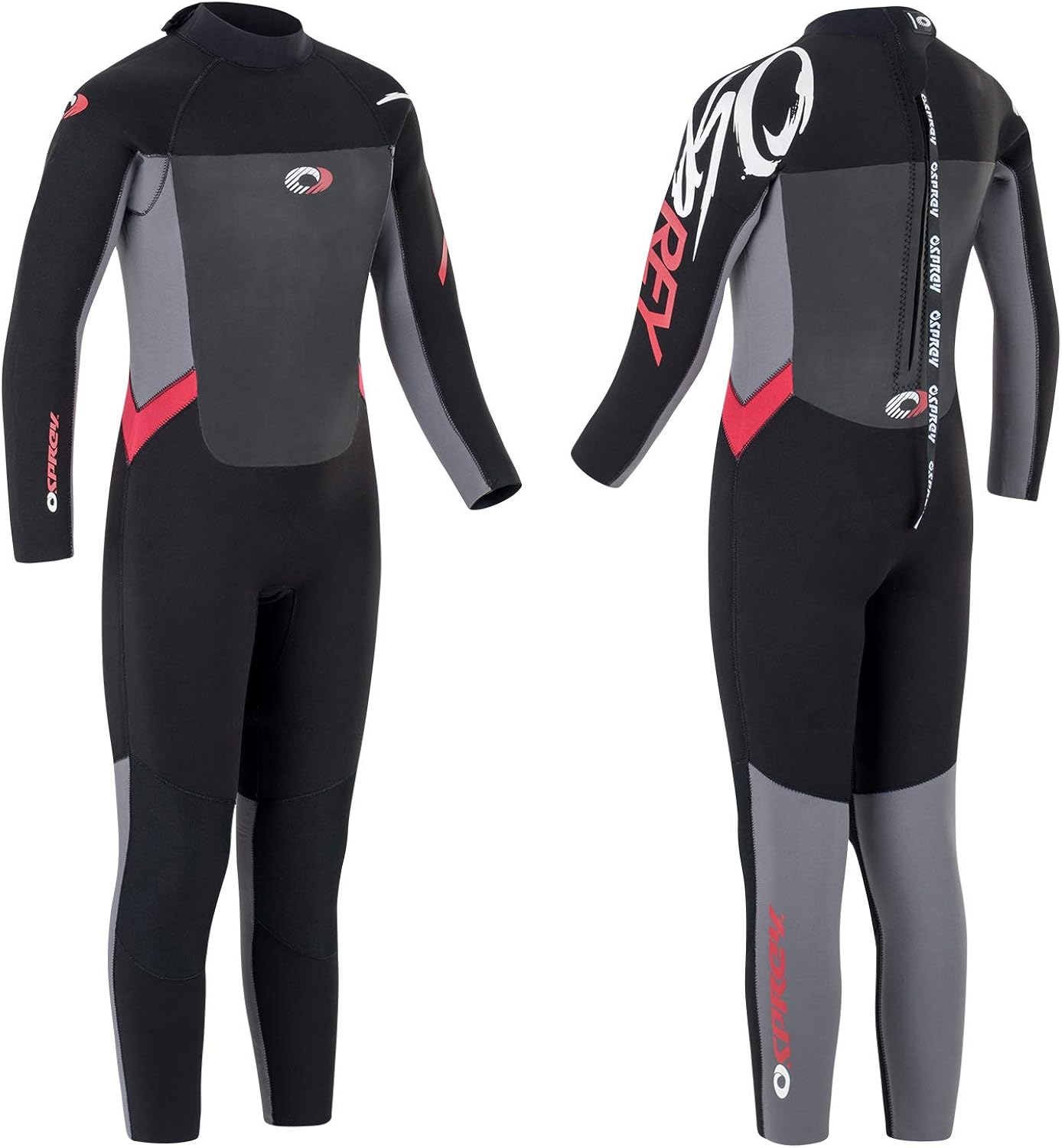 Osprey Boys Full Length 5 mm Winter Wetsuit, Kids Neoprene Surfing