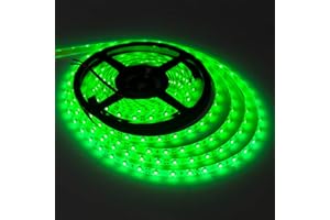 XINKAITE Waterproof IP65 Led Strip Lights, 3528 16.4 Ft (5M) 300leds 60leds/m, Flexible LED Light Tape for Boats, Bathroom, Mirror, Ceiling, and Outdoor Use, Power Supply not Included