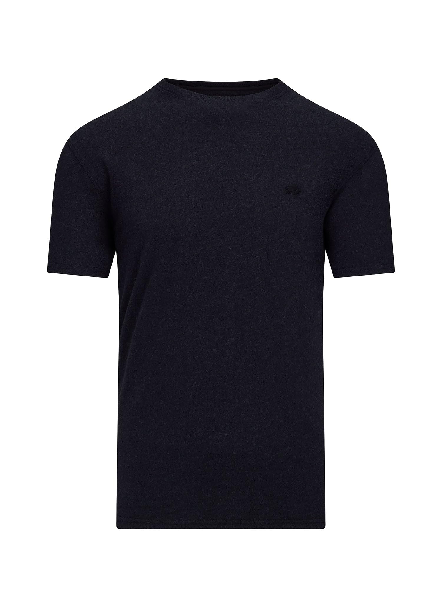 Raging Bull Mens Classic Crew Neck Short-Sleeved Cotton T-Shirt Black 6XL