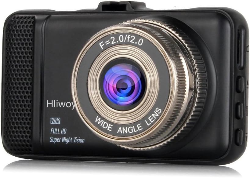 Dash Cam,Hliwoynes 3.0" Screen,170 Degree Wide Angle,Full HD 1080P, Car dashboard Camera, Vehicle On-dash Video Recorder Camcorder with G-Sensor, Loop Recording,Night Vision (Black)