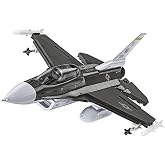 COBI Armed Forces SU-57 Felon Aircraft F-16D Fighting Falcon Plane Building Set, 436 Pieces