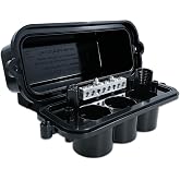 ZHULUOBO PJB2175 Pool Light Junction Box, Compatible with Intermatic PJB2175 Junction Box, 2-Light Capacity, Watertight Polymeric Enclosure for Pool, Spa &amp; Landscape Lighting