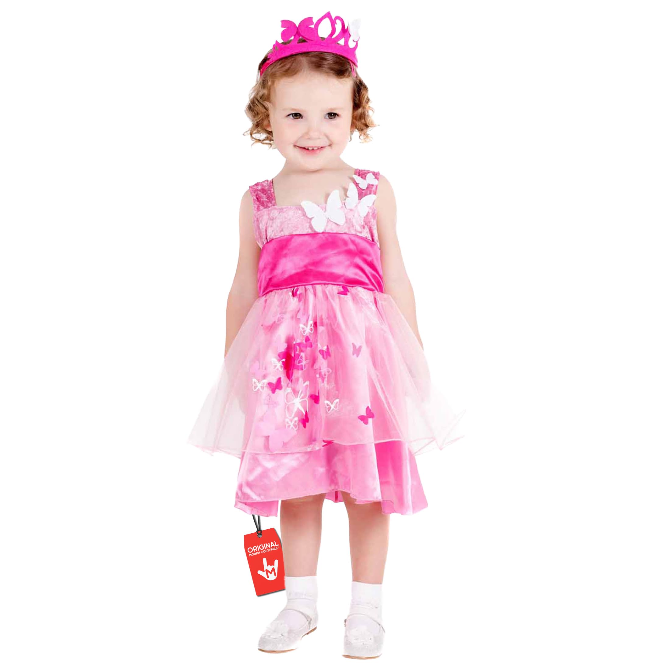 Fun Shack Toddler Princess Dress Up Pink Fairytale Fancy Dress Toddler Halloween Costumes Girls 3-4 Years