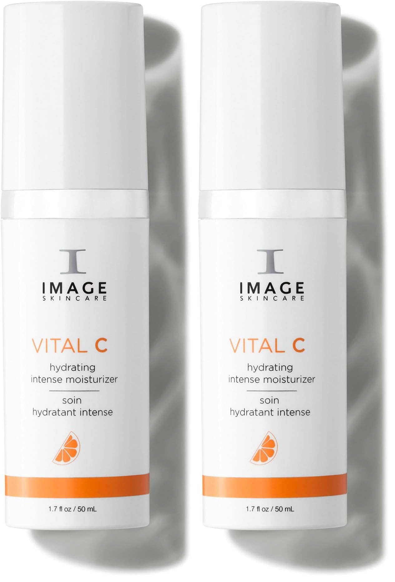 IMAGE Skincare,VITAL C Hydrating Intense Moisturizer,Lightweight Face Lotion with Hyaluronic Acid and Shea Butter,for Dry Skin,1.7 fl oz.,(Pack of 2) Image