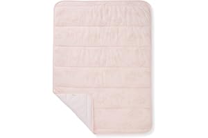 Burt's Bees Baby Reversible Blanket, Nursery, Stroller & Tummy-Time Organic Jersey Cotton Quilted Infant & Toddler Bedding