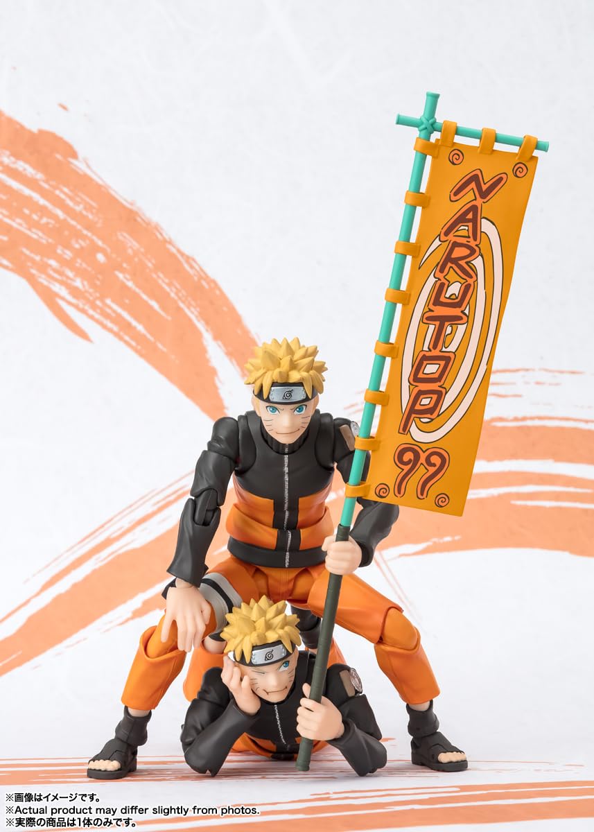 TAMASHII NATIONS - Naruto - Naruto Uzumaki - NARUTOP99 Edition - S.H.Figuarts Action Figure