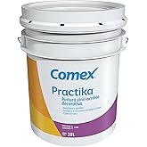 Pintura Blanca Comex Pro 1000 Plus Acrílica para Interior y Exterior ...