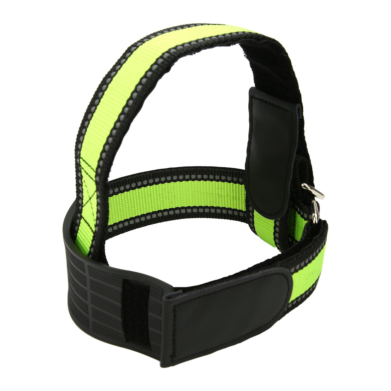 Photo 1 of BOXOB RV Hose Fastening Device, Magic Adhesive Styles RV Sewer Hose Support Adjustable Camper Sewer Accessory Hose Tightening Fittings for Camping Avoid Waste Pipe Dislodge (Fluorescent Green)