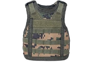 HAICHEN TEC Ferret Clothes Small Animals Harness Military Style Adjustable Shoulder Straps Soft Mesh Comfort Durable Nylon Padded Vest Ferret Guinea Pig Hamster Bunny Kitten Puppy Small Pet Clothes Accessory