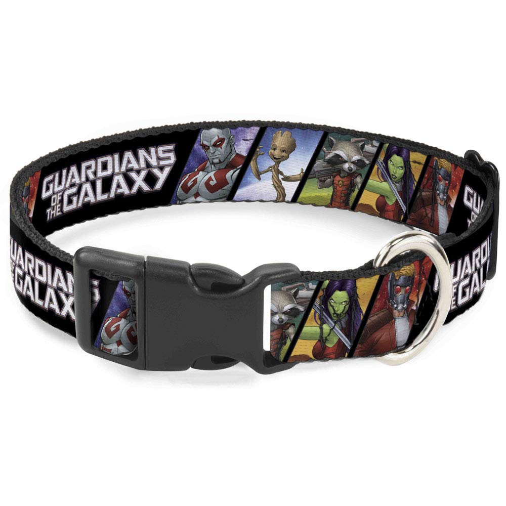 Buckle Down Plastic Clip Collar - GUARDIANS OF THE GALAXY 5-Character Pose Blocks — image 1