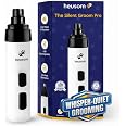 Image showcasing Heusom Silent Groom Pro Pet Nail Grinder | Whisper Quiet Claw Trimmer ...