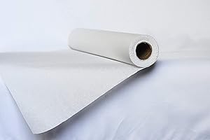 Disposable Medical Exam Table Paper Standard Crepe White with Smooth Finish Moisture Resistant 21" x 225' Premium Lightweight and Comfortable by P&P MEDICAL SURGICAL Pack of 1 Roll