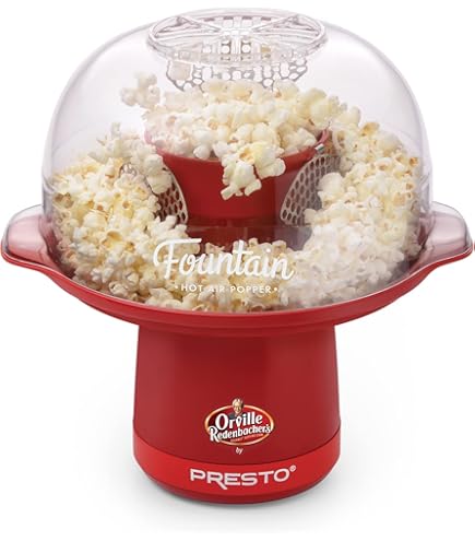Machine à Popcorn Snoopy Original – Popper à Air Chaud – Marque Peanuts – Rouge