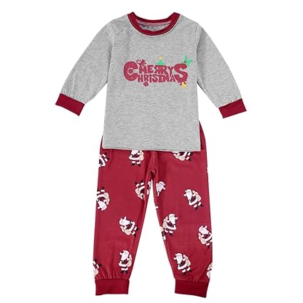 Schlafanzug Familie Weihnachts, Weihnachtspyjama Nachtwäsche Hausanzug Sleepwear Sweater Set Familie Pyjamas Passende Outfits