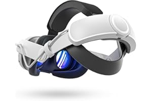 Maecker vr K3 Battery Headstrap for Quest 3 Head Strap with 6000mAh Battery Pack Balanced Elite Strap for Quest 3 Accessories