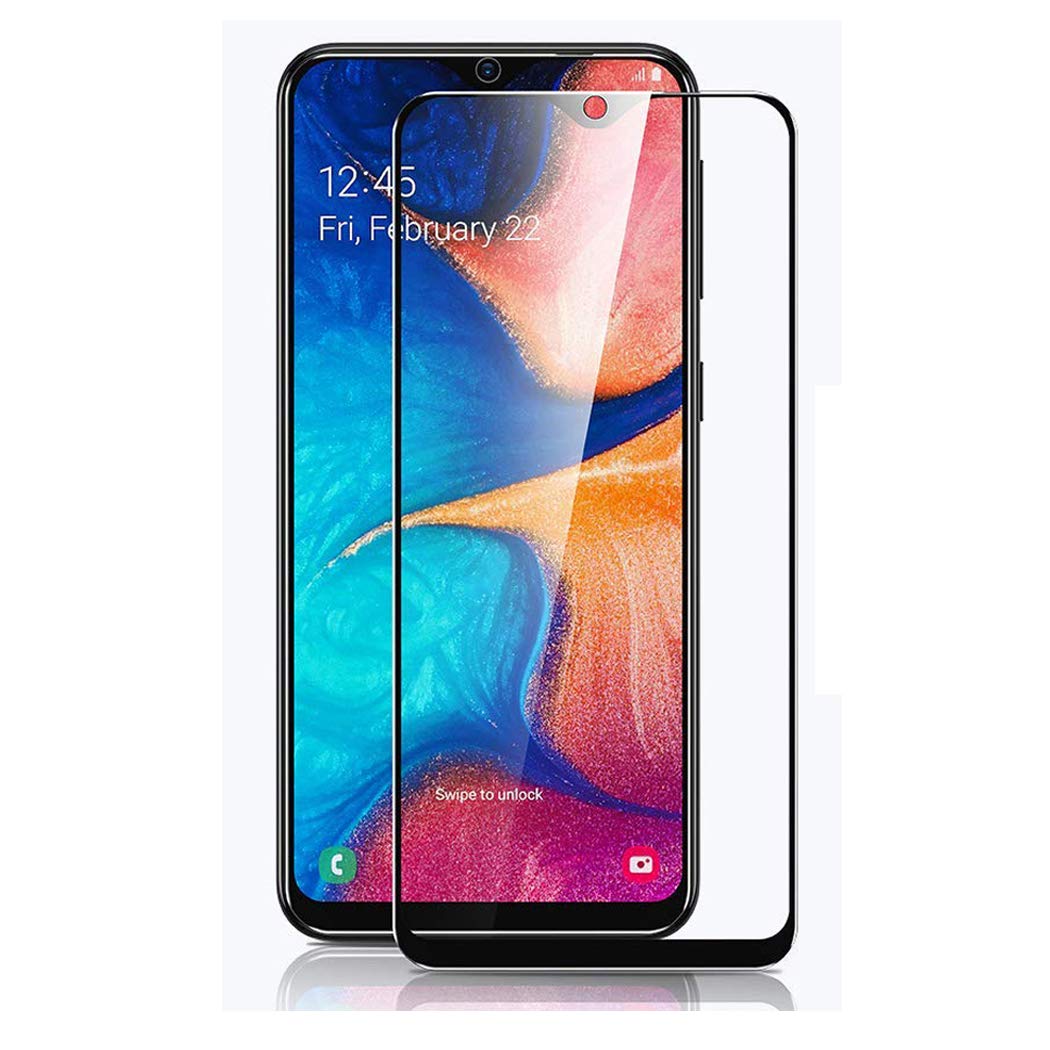 GAPlus Samsung Galaxy A20E Screen Protector, Galaxy A20e 5.8" SM-A202F/DS Tempered Glass Film [Full-Coverage][Case Friendly] Screen Protector for Samsung Galaxy A20E