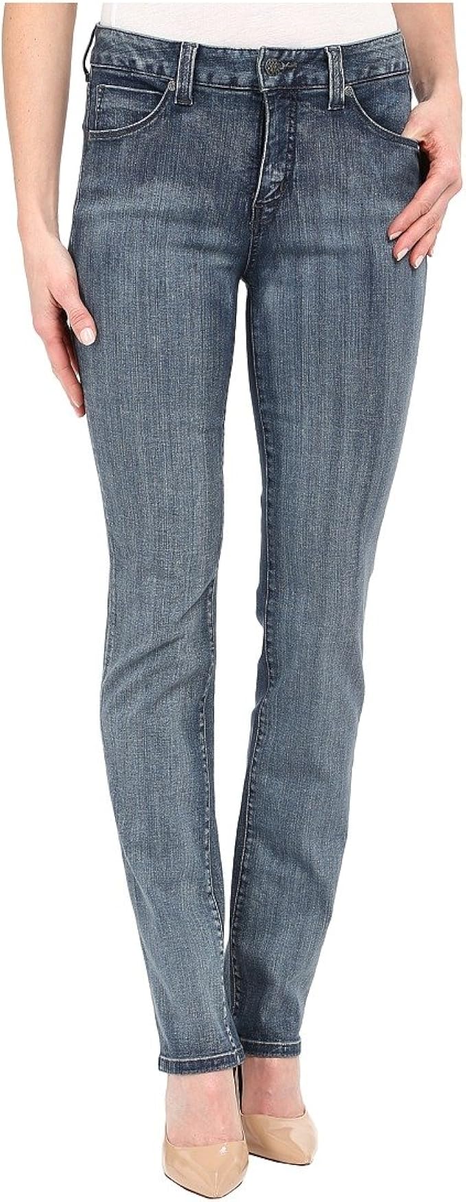 Miraclebody Jeans Women's Katie Straight Leg Jeans In - - 8W x 32L: Amazon.co.uk: Clothing