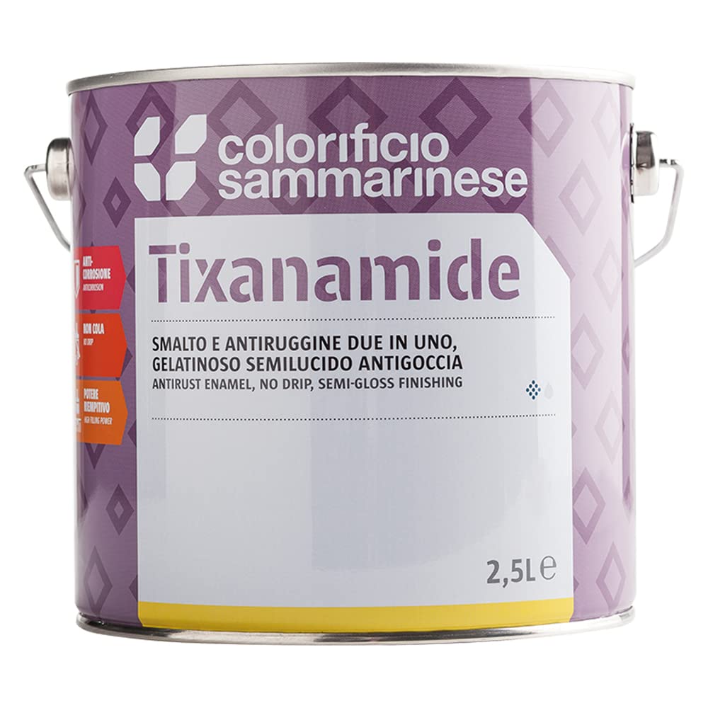 COLORIFICIO San Marino Rust Enamel 'tixanamide', LT. 0.75, White